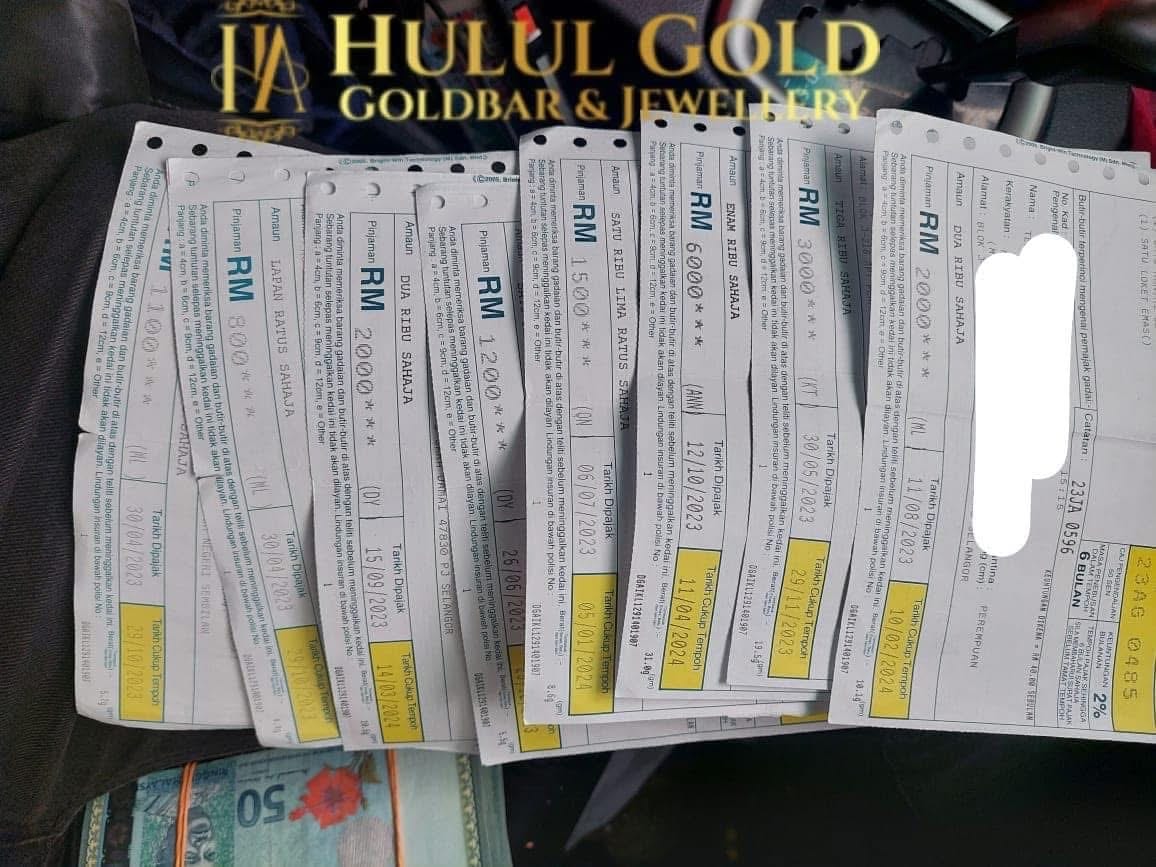 Surat pajak dan Ar-Rahnu Hulul Gold